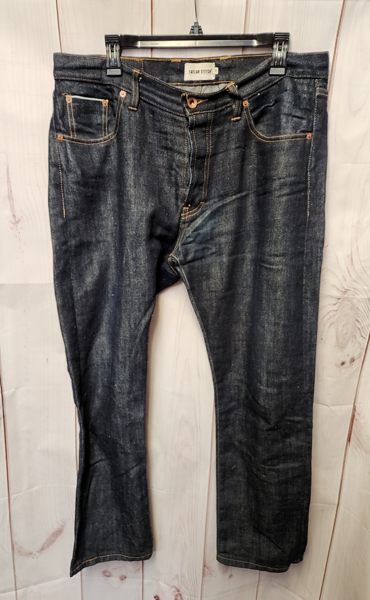 Taylor Stitch Men's Size 35 Blue Jeans Slim