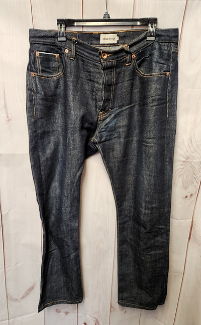 Taylor Stitch Men's Size 35 Blue Jeans Slim