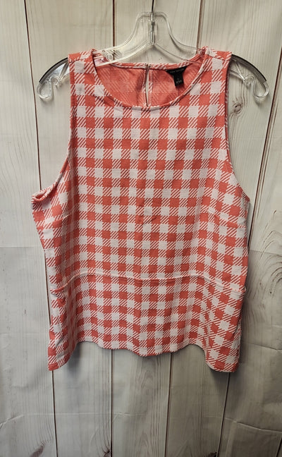 Ann Taylor Women's Size XL Pink Sleeveless Top