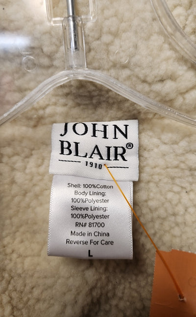 John Blair Men's Size L Navy Jacket