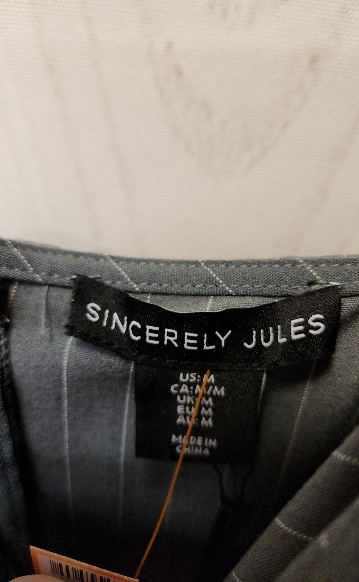 SincerelyJules Women's Size M Gray Dress