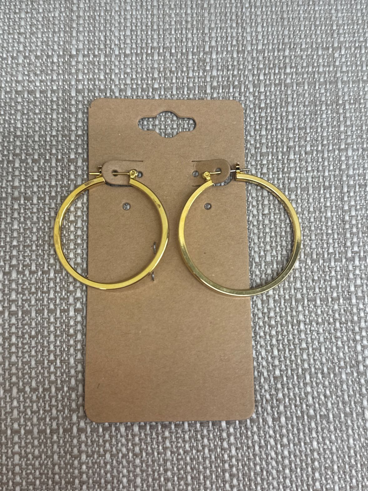 Gold Hoop Earrings