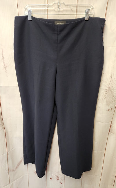 Talbots Women's Size 16 Navy Pants
