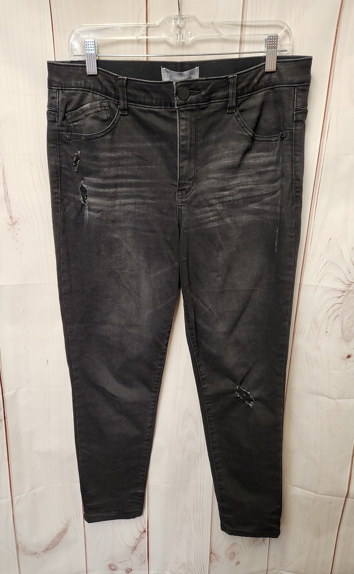Wit & Wisdom Women's Size 12 Petite Black Jeans