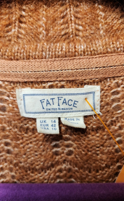 Fat Face Women's Size 10 Brown Sweater