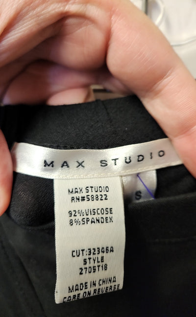 Max Studio Women's Size S Black Skirt