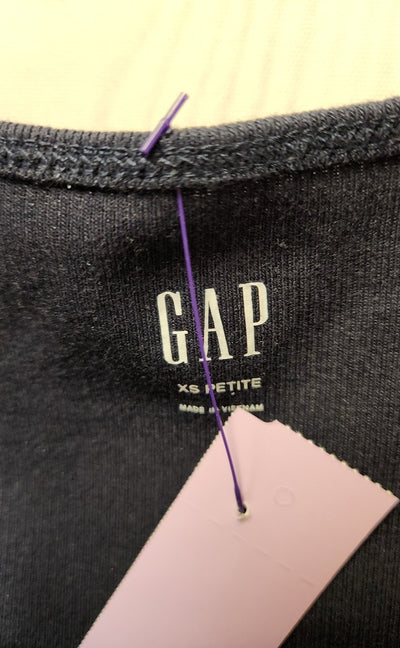 Gap Women's Size XS Petite Navy Sleeveless Top