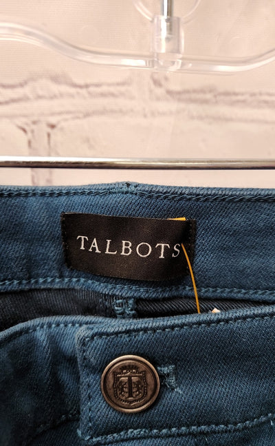 Talbots Women's Size 16 Teal Pants Jegging