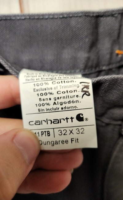 NWT Carhartt Men's Size 32x32 Navy Pants
