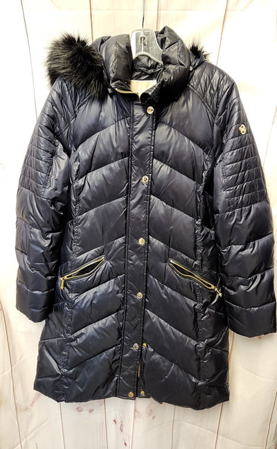 Michael Kors Women's Size M Navy Coat