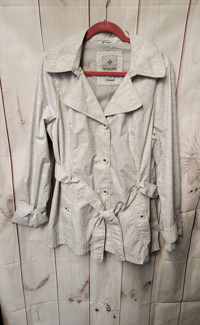 Weather Tamer Women's Size L Gray Coat