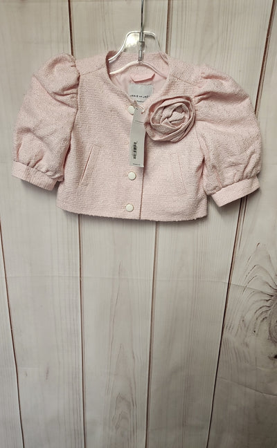 Janie & Jack Girl's Size 12-18 Months Pink Jacket