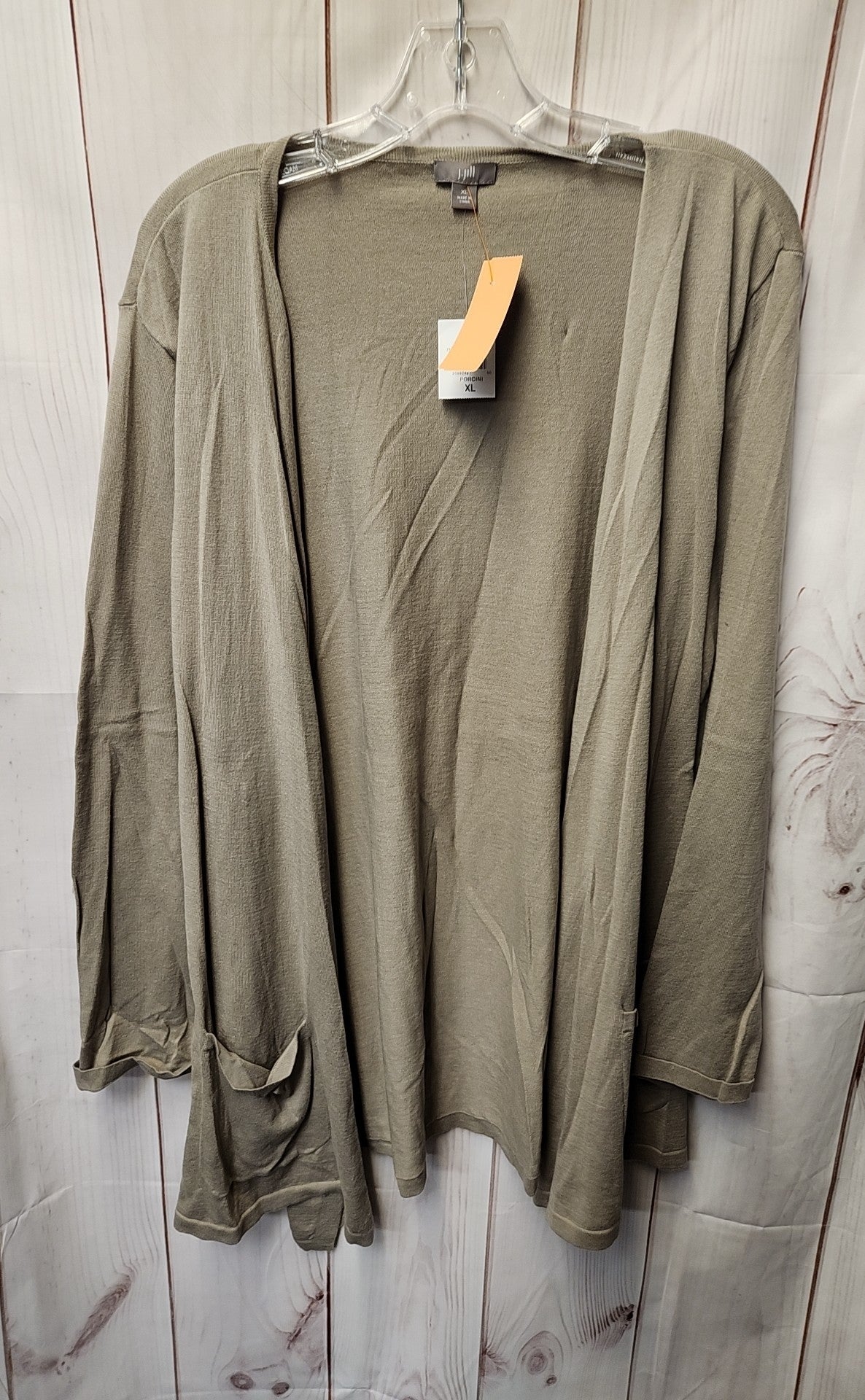 J Jill Women's Size XL Beige Cardigan