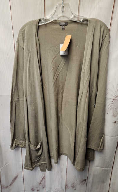 J Jill Women's Size XL Beige Cardigan