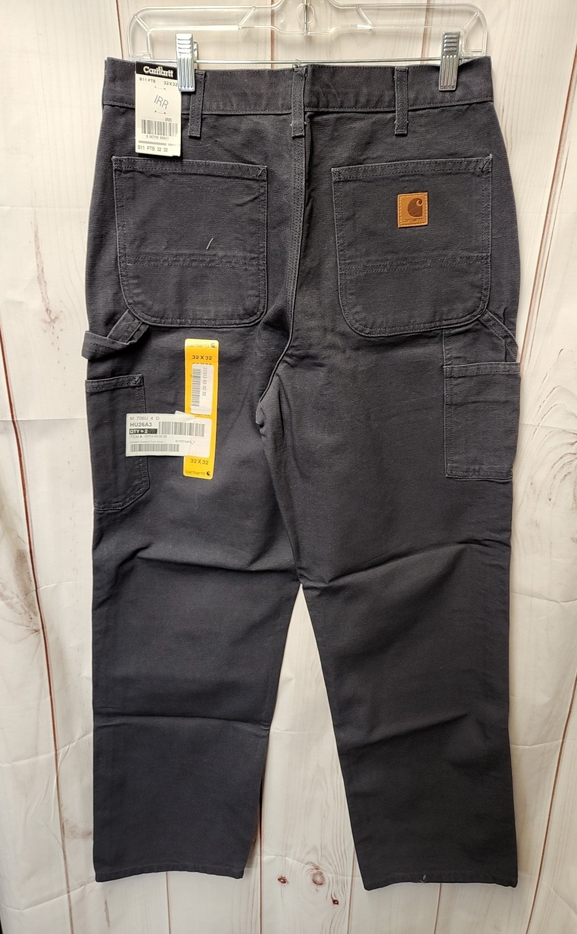 NWT Carhartt Men's Size 32x32 Navy Pants