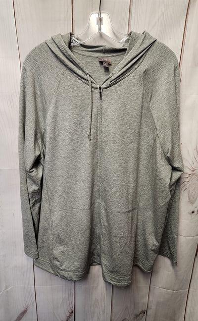 J Jill Women's Size XL Gray Active Jacket