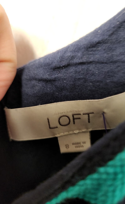 Loft Women's Size 8 Blue Dress