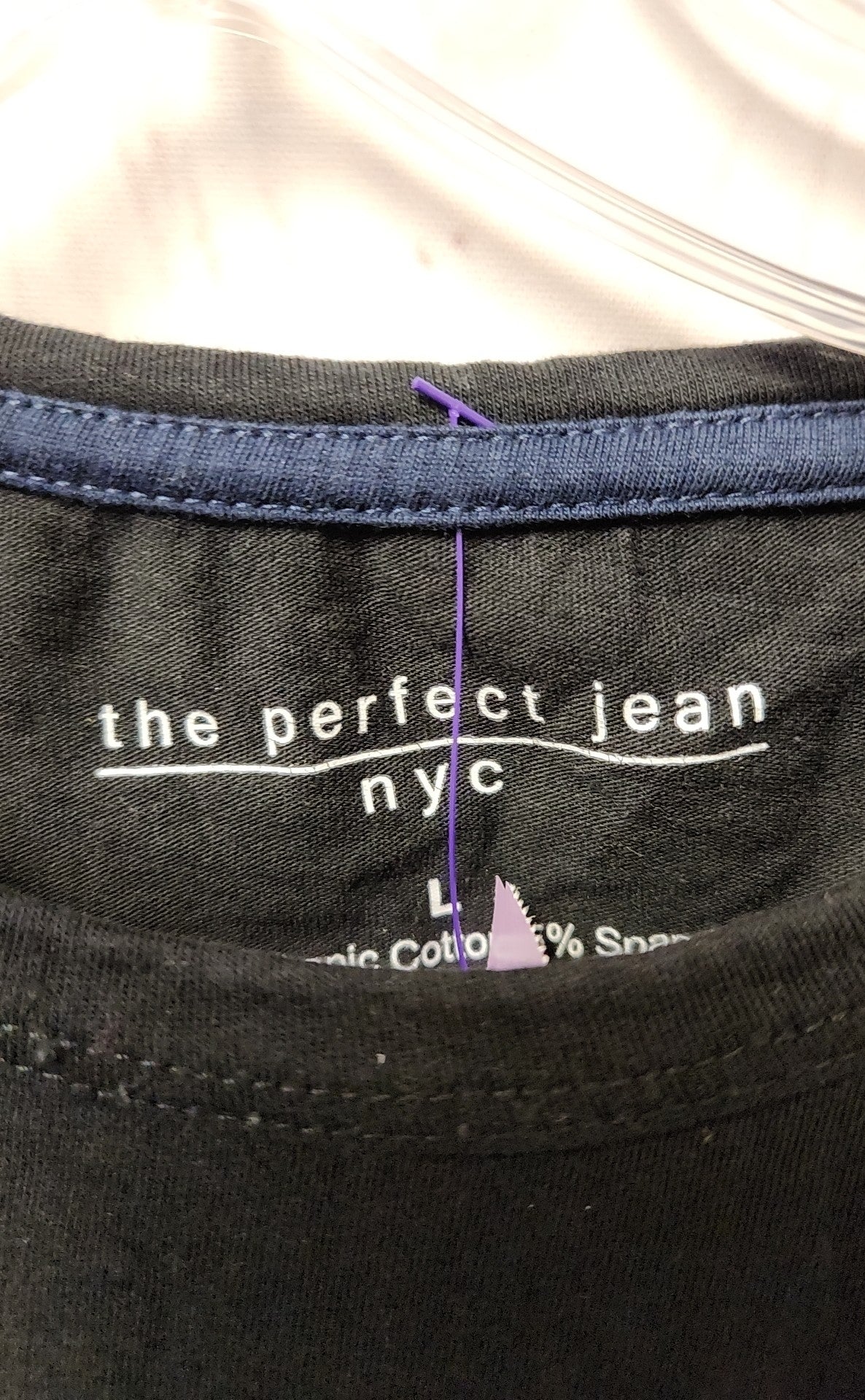 The Perfect Jean NYC Men's Size L Black Shirt