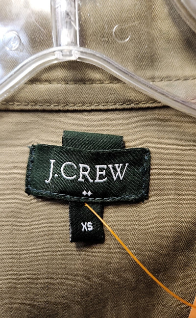 J Crew Women's Size XS Olive Green Jacket