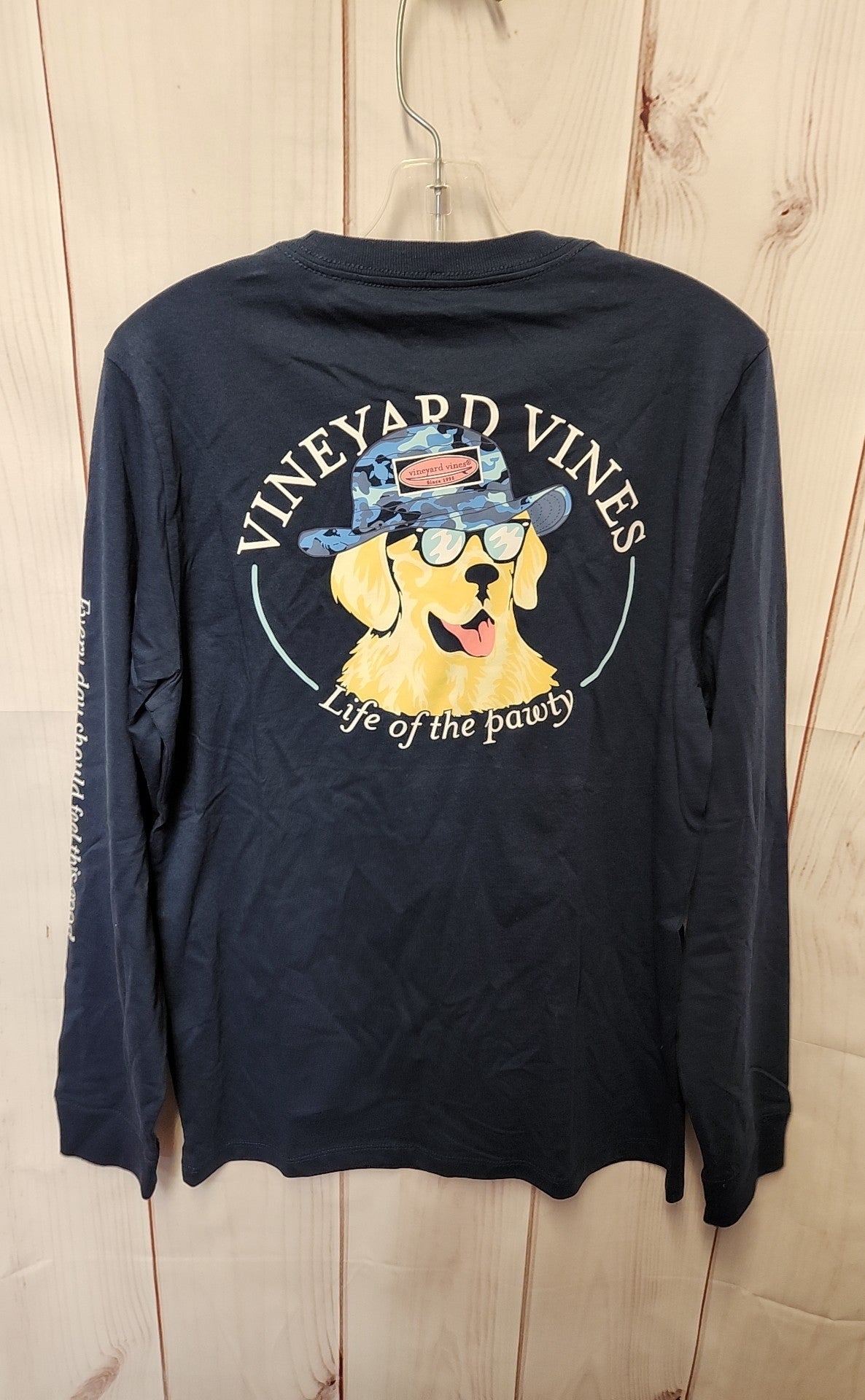 NWT Vineyard Vines Boy's Size 16 Navy Shirt