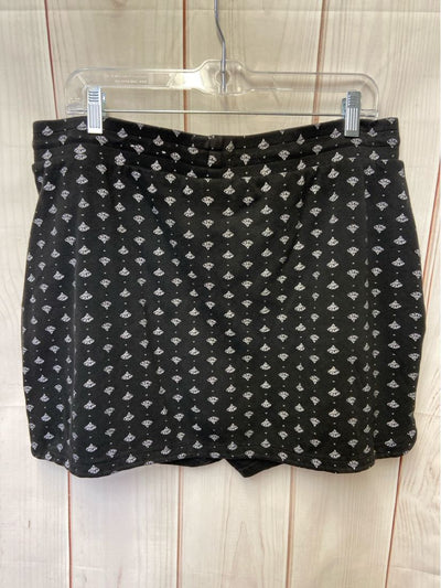 Croft & Barrow Women's Size XL Black Skorts