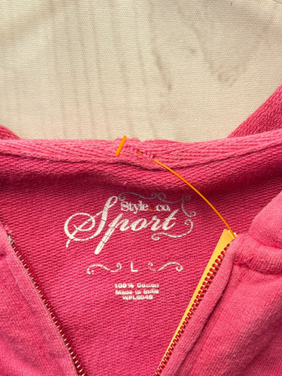Style & Co Women's Size L Pink Jacket