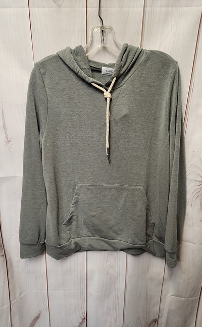 Kaileigh Women's Size L Green Hoodie