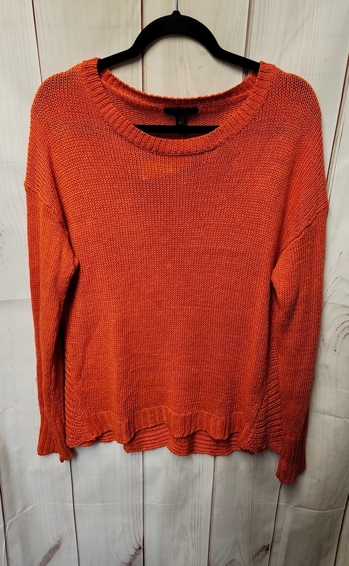 J Crew Women's Size M Orange Sweater