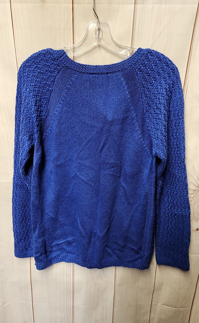 Jones New York Women's Size L Blue Sweater