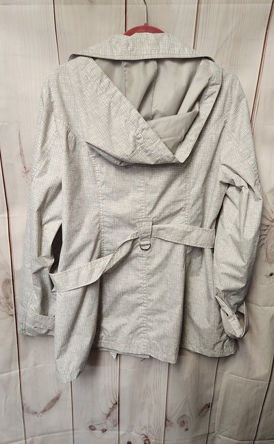 Weather Tamer Women's Size L Gray Coat