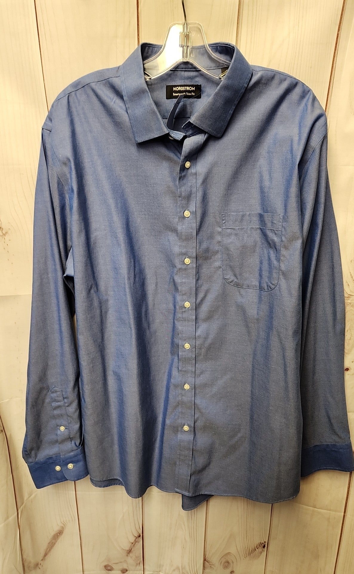 Nordstrom Men's Size XL Blue Shirt