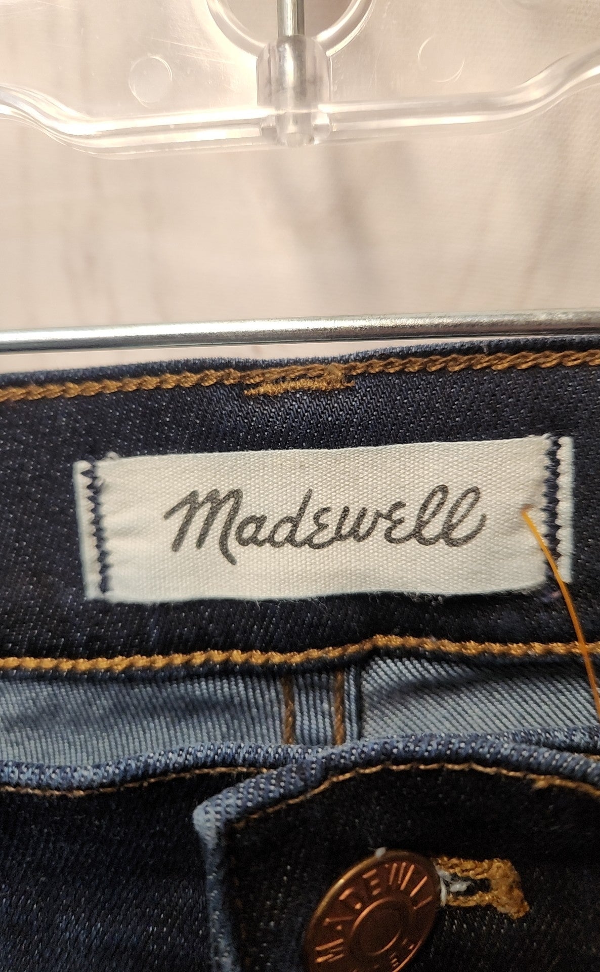 Madewell Women's Size 30 (9-10) Blue Jeans 9" High Rise Skinny