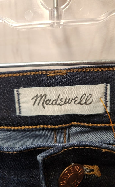Madewell Women's Size 30 (9-10) Blue Jeans 9" High Rise Skinny