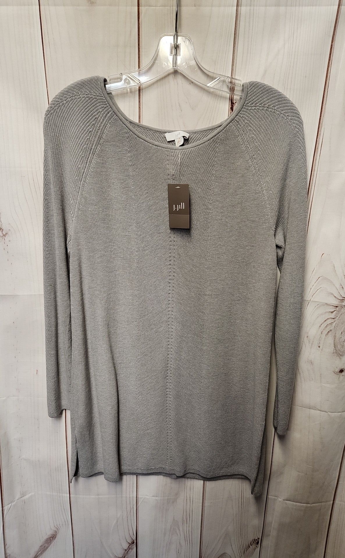 NWT J Jill Women's Size S Petite Gray Sweater