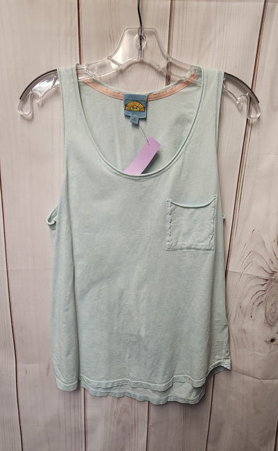 C&C Women's Size M Teal Sleeveless Top