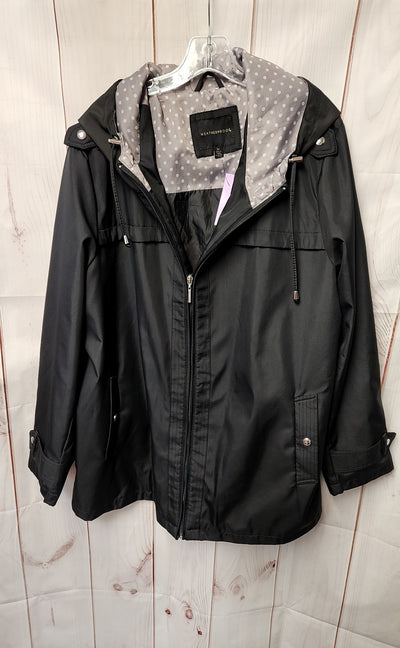 Weatherproof Women's Size 3X Black Jacket