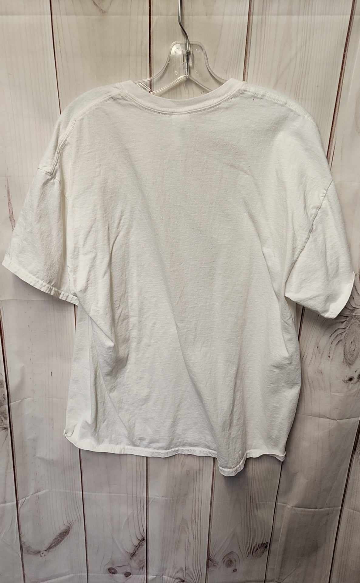 Gildan Men's Size XL White T-Shirt