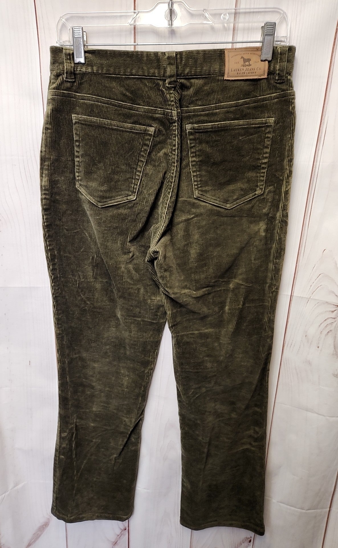 Lauren by Ralph Lauren Women's Size 4 Green Corduroy Pants