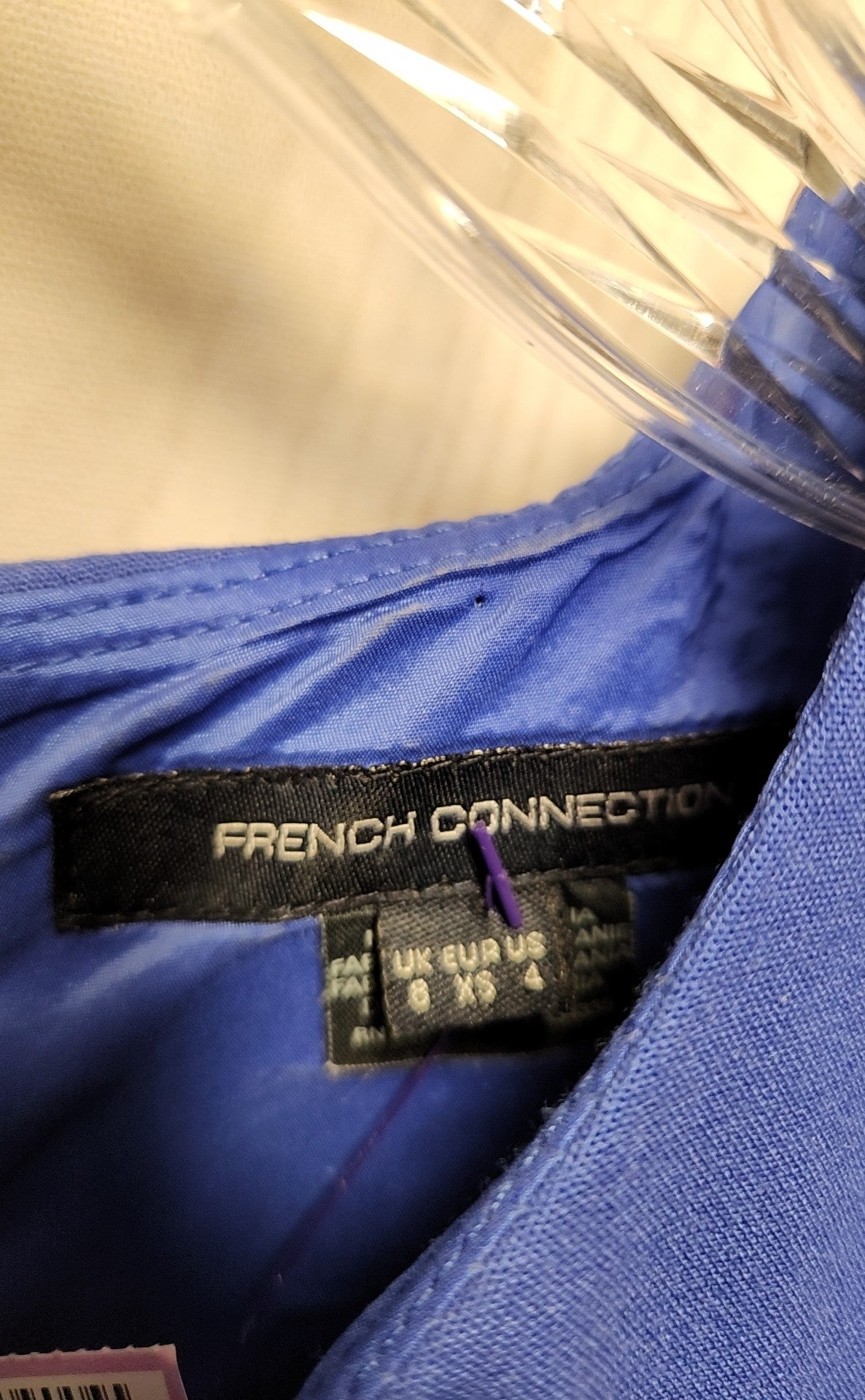 French Connection Women's Size 4 Blue Dress