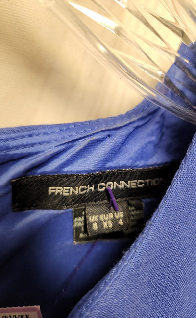 French Connection Women's Size 4 Blue Dress