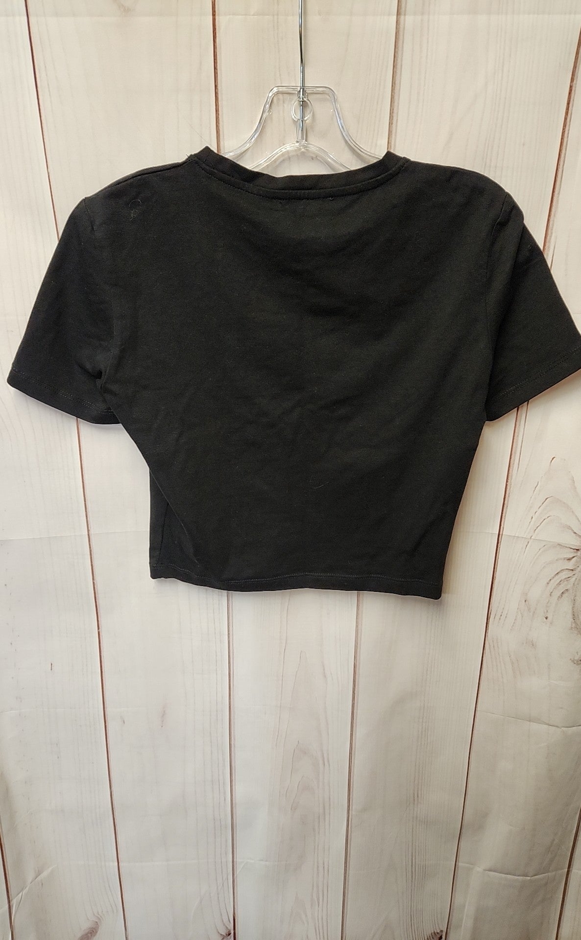Zara Women's Size S Black Short Sleeve Top