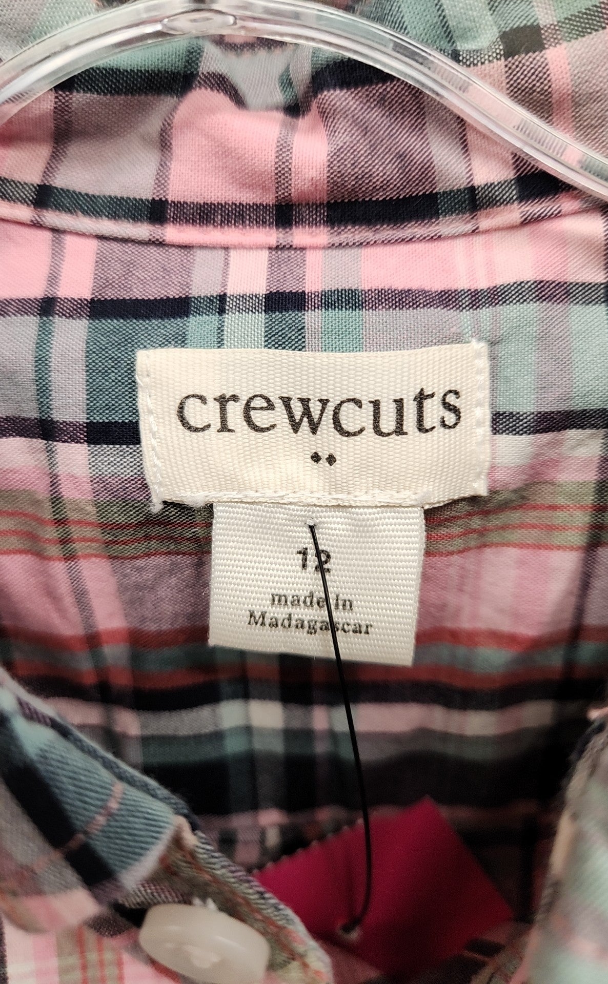 Crewcuts Boy's Size 12 Pink Shirt