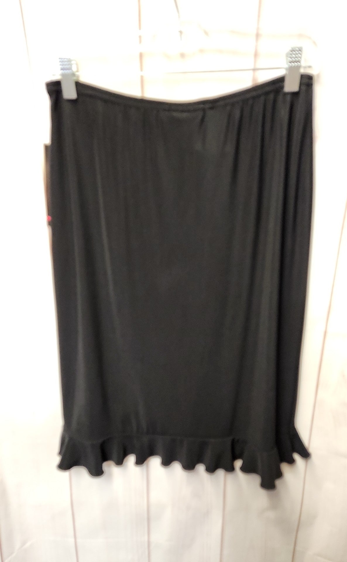 NWT Briggs Women's Size M Black Skirt