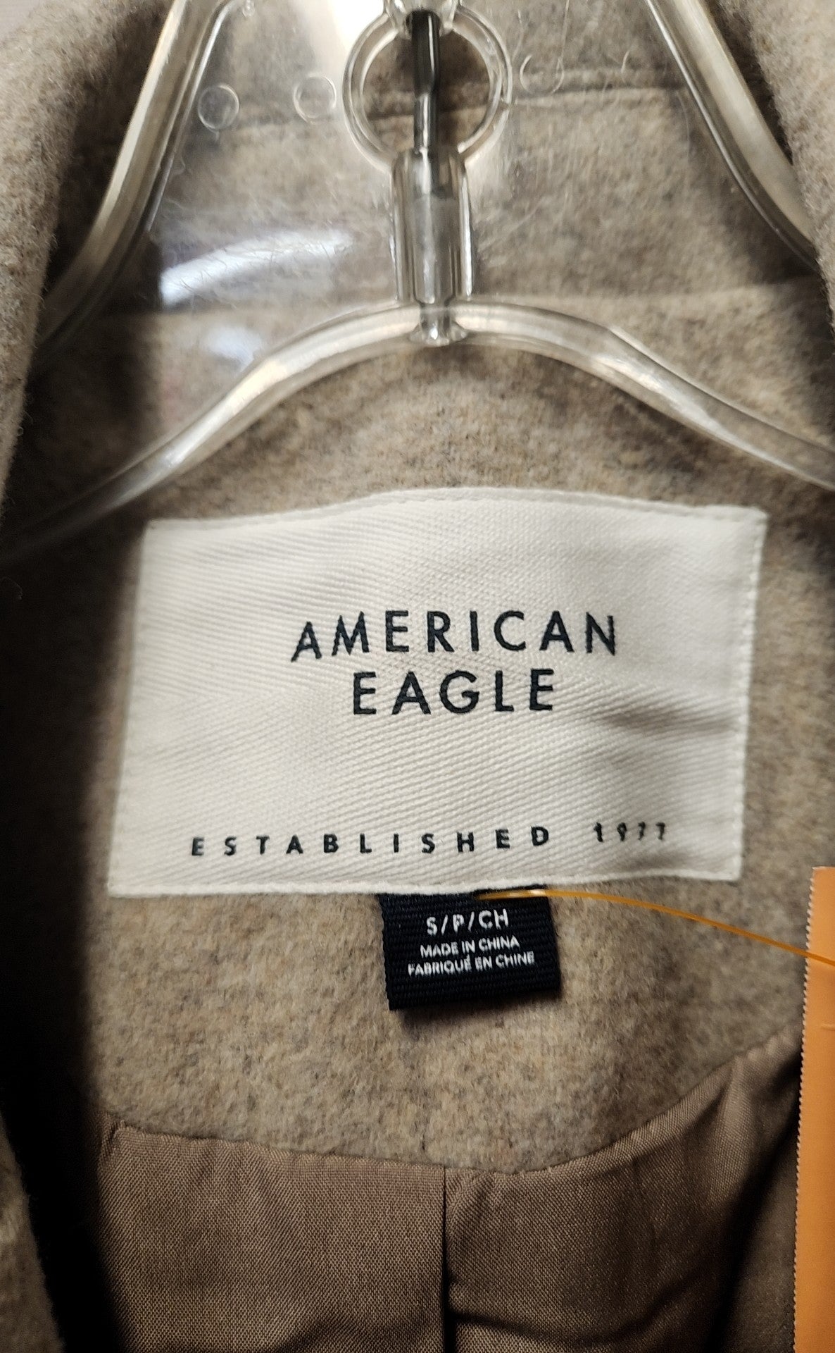 American Eagle Women's Size S Tan Coat