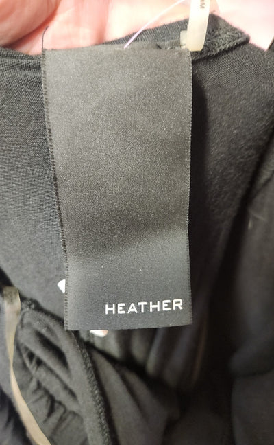 Heather Women's Size S Black Jumpsuit