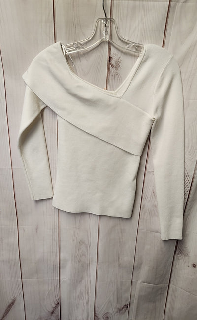 Elie Tahari Women's Size XS White Sweater