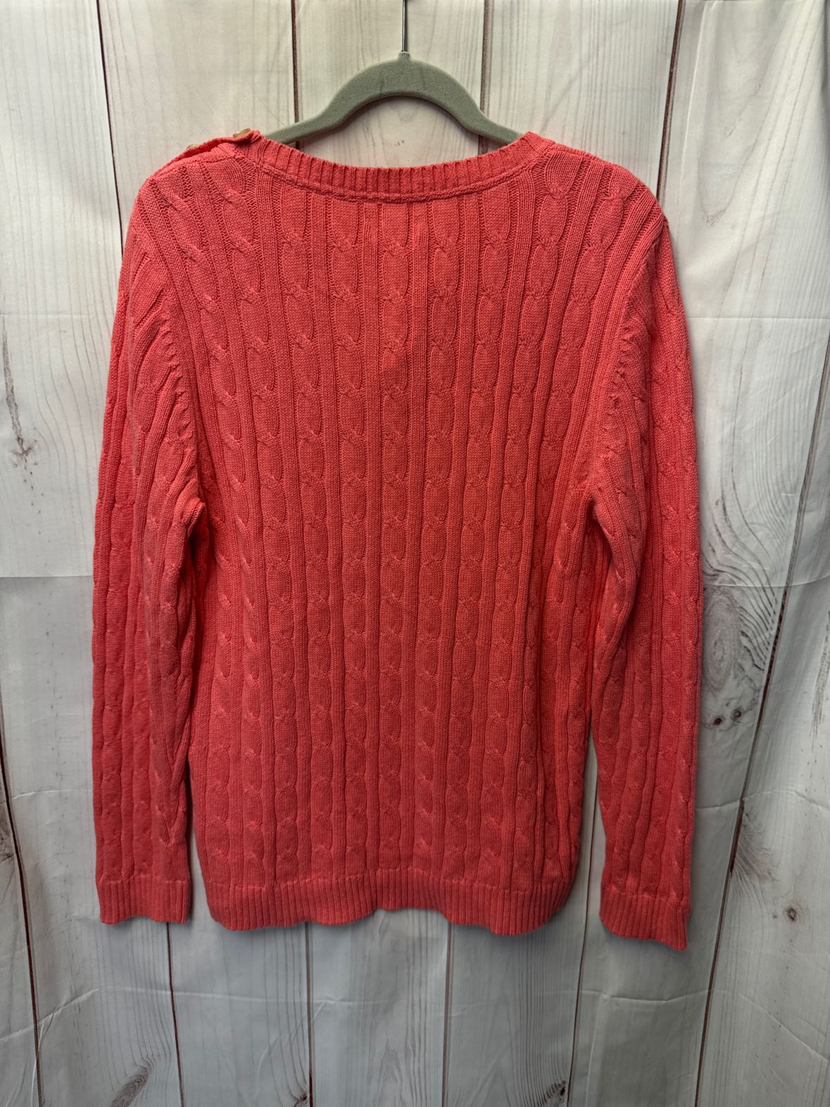 Croft & Barrow Women's Size L Pink Sweater