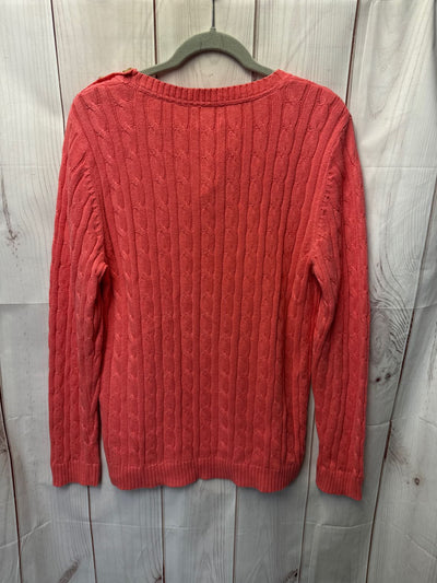 Croft & Barrow Women's Size L Pink Sweater