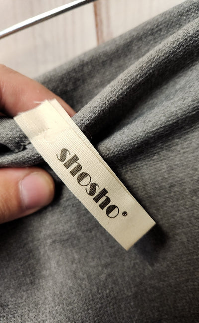 NWT ShoSho Women's Size Small/Medium Gray Fleece Leggings
