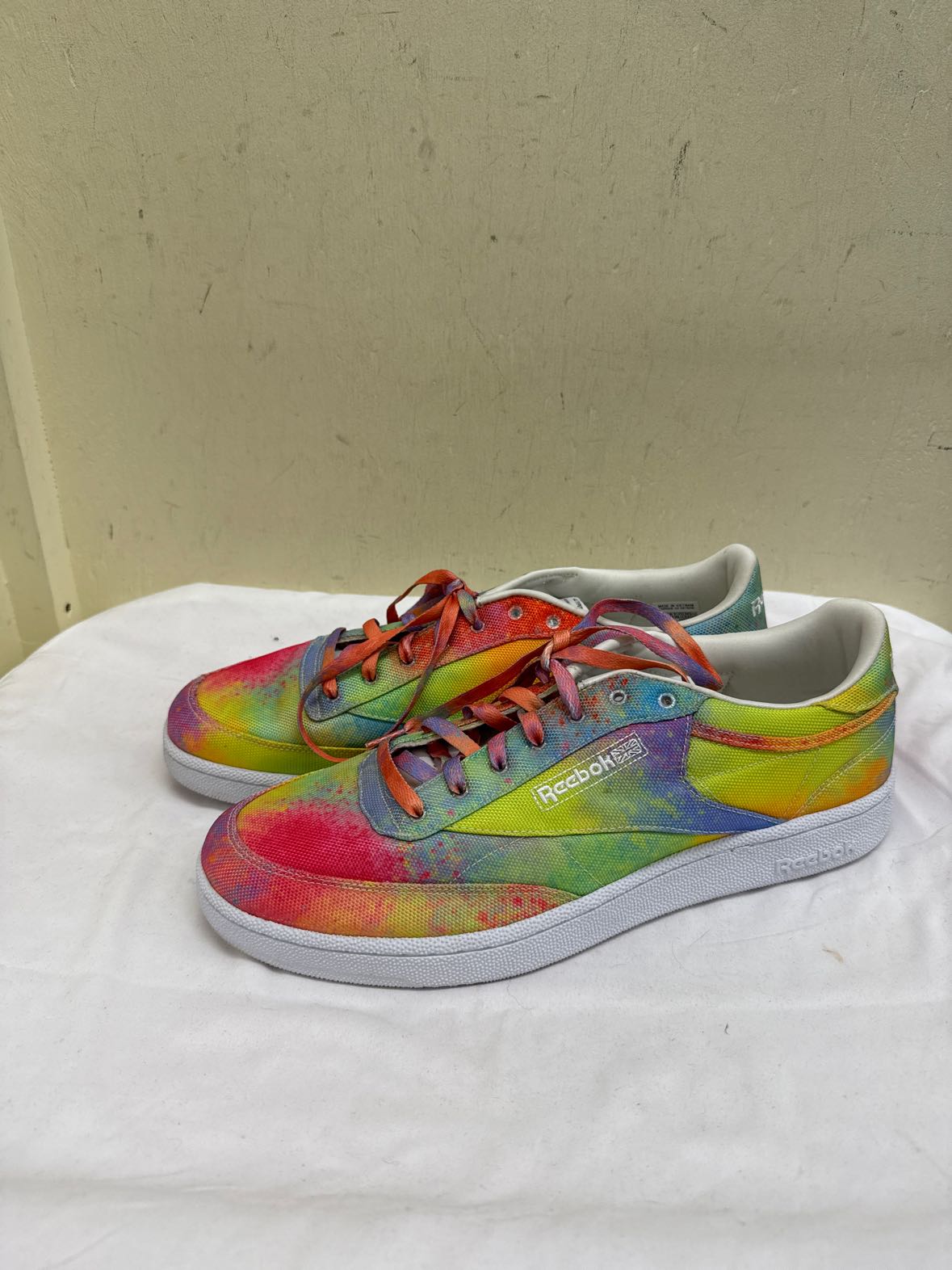 Reebok Men's Size 14 Pride Rainbow Sneakers